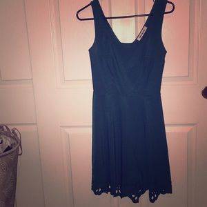 Green midi dress